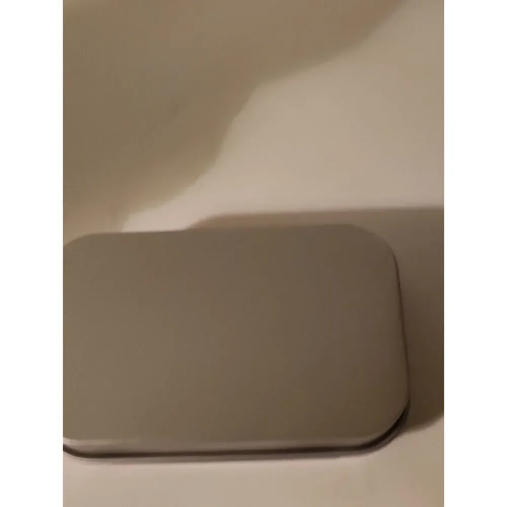 Silver Stackable Storage Hinged Boxes